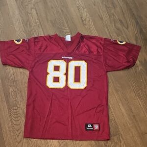 NFL Redskins Washington Football Jersey 80 Coles Rare Sz XL Kids Small Adults